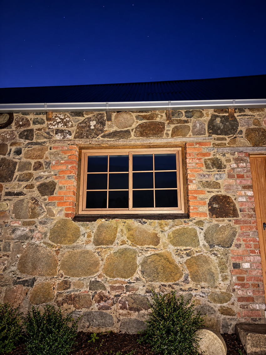 Custom timber windows
